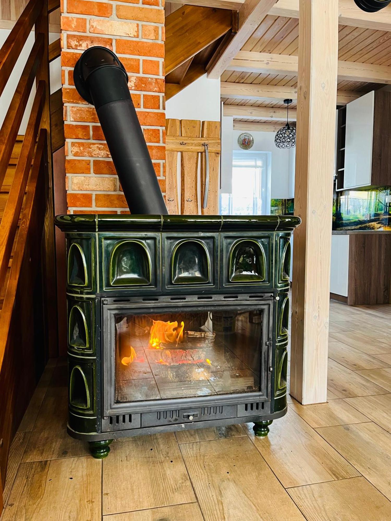 Vila Domek Letniskowy Nad Stawem Lipusz Exteriér fotografie